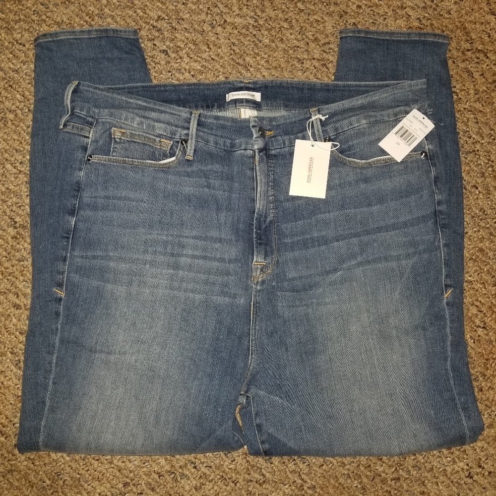 Good American Plus size Jeans Blue107 Size 24